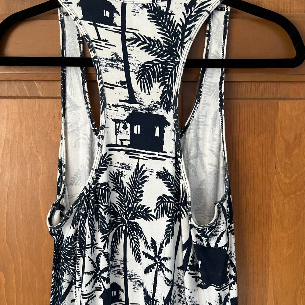 Tommy Bahama Blue and White Maxi Dress - Picture 2 of 3